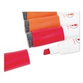 Office Jansan | U Brands 2929U01-12 Broad Chisel Tip Chisel Tip Low-Odor Dry-Erase Markers with Erasers - Assorted Colors (24/Pack) image number 2