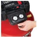 Portable Air Compressors | Porter-Cable C2002-ECOM 0.8 HP 6 Gallon Oil-Free Pancake Air Compressor image number 2
