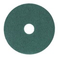  | Boardwalk BWK4013GRE 13 in. dia. Standard Floor Pads - Green (5-Piece/Carton) image number 1