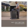 Trash Cans | Rubbermaid Commercial FG917188BLA Ranger 45-Gallon Fire-Safe Structural Foam Container - Black image number 4
