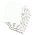  | Avery 01372 Avery-Style Exhibit B, Letter Preprinted Legal Side Tab Divider - White (25-Piece/Pack) image number 1