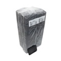Food Service | Pactiv Corp. 0TFB02S00000 8.2 in. x 5.7 in. x 0.65 in. No. 2S Foam Supermarket Tray - Black (500/Carton) image number 0