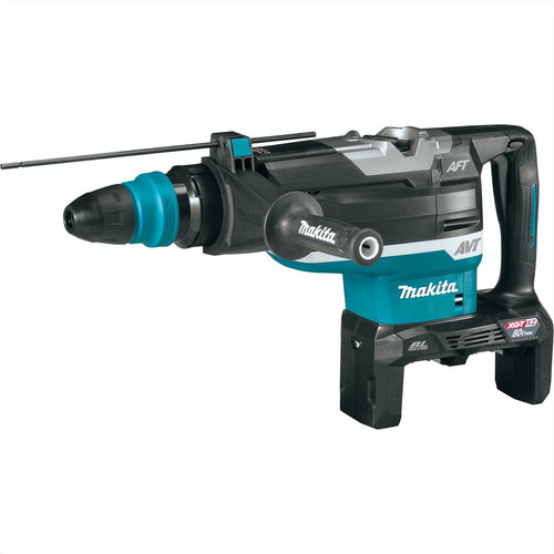 Rotary Hammers | Makita GRH06Z 80V Max (40V Max X2) XGT Brushless Lithium-Ion 2 in. Cordless AFT, AWS Capable AVT Rotary Hammer (Tool Only) image number 0