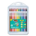 Office Jansan | BIC BKXP36AST Kids Colored Pencils Crayons Markers Coloring Combo Pack in Durable Case (36/Pack) image number 0