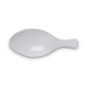 Cutlery | Dixie TM207 Heavy Mediumweight Plastic Cutlery Teaspoons - White (100/Box) image number 3