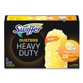 Cleaning & Janitorial Supplies | Swiffer 21620 360 Dusters Refill, Dust Lock Fiber, Yellow (6/Box, 4 Box/Carton) image number 1