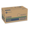 Office Jansan | Dixie UX9WS Pathways Soak-Proof Shield WiseSize 8.5 in. Paper Plates - Green/Burgundy (125/Pack, 4 Packs/Carton) image number 3