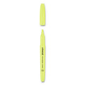 Customer Appreciation Sale - Save up to $60 off | Universal UNV08851 Chisel Tip Pocket Highlighters - Fluorescent Yellow (1 Dozen) image number 2