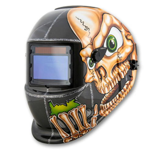 Welding Accessories | Titan 41279 Solar Powered Auto Dark Welding Helmet (Skull) image number 0