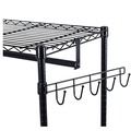 Storage Sale | Alera ALEGR363618BL 30 Garments Wire Shelving Garment Rack - Black image number 1
