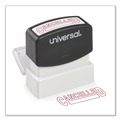  | Universal UNV10045 Pre-Inked One-Color CANCELLED Message Stamp - Red image number 1