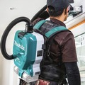 Dust Collectors | Factory Reconditioned Makita XCV10ZX-R 36V (18V X2) LXT Brushless Lithium-Ion 1/2 Gallon Cordless HEPA Filter Backpack AWS Dry Dust Extractor (Tool Only) image number 9