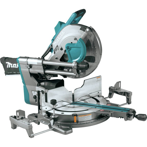Makita GSL04Z 40V max XGT Brushless Lithium-Ion 12 in. Cordless AWS Capable Dual-Bevel Sliding Compound Miter Saw (Tool Only) image number 0