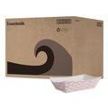 Food Trays, Containers, and Lids | Boardwalk BWK30LAG500 5 lbs. Capacity Paper Food Baskets - Red/White (500/Carton) image number 0