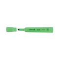 Universal UNV08862 Chisel Tip Fluorescent Green Ink Green Barrel Desk Highlighters (1 Dozen) image number 2