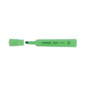 Customer Appreciation Sale - Save up to $60 off | Universal UNV08862 Chisel Tip Fluorescent Green Ink Green Barrel Desk Highlighters (1 Dozen) image number 2