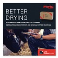 Facility Maintenance & Supplies | WypAll 01770 L10 SANI-PREP 2-Ply Banded 9.3 in. x 10.5 in. Dairy Towels - Unscented, White (200/Pack, 12 Packs/Carton) image number 7