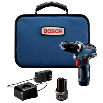 Factory Reconditioned Bosch 12V Max EC Brushless Lithium-Ion 3/8 in. Cordless Drill Driver Kit (2 Ah)