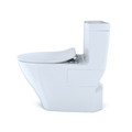 Fixtures | TOTO MS624234CEFG#01 1-Piece Legato CEFIONTECT WASHLETplus 1.28 GPF Elongated Toilet with  and SoftClose Seat - Cotton White image number 2