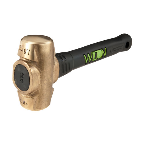 Sledge Hammers | Wilton 90412 B.A.S.H. 4 Lbs. Head 12 in. Brass Hammer image number 0