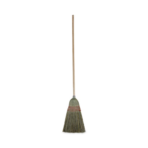  | Boardwalk BWK920YCT 55 in. Mixed Fiber Bristles Maid Broom - Natural (12/Carton) image number 0