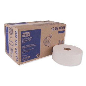 Tork Advanced 3.48 in. x 1,600 ft. 2-Ply Septic Safe Jumbo Bath Tissue - White (6/Carton)