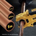 Grinding, Sanding, Polishing Accessories | Dewalt DWACPRIR IMPACT CONNECT Copper Pipe Cutter Attachment image number 10