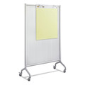 Customer Appreciation Sale - Save up to $60 off | Safco 2007GR Rumba Whiteboard Screen Accessories Table Hooks - Silver (1-Pair) image number 1