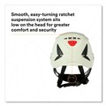 Protective Head Gear | 3M X5001V-ANSI SecureFit X5000 Series Vented 6-Point Pressure Diffusion Ratchet Suspension Safety Helmet - White image number 3