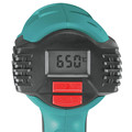 Heat Guns | Makita HG6530VK Variable Temperature Heat Gun Kit with LCD Digital Display image number 4