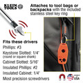 Screwdrivers | Klein Tools MAG2 Magnetizer/Demagnetizer for Screwdriver Bits and Tips image number 2