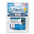 Bulk Savings Pricing 2 | Brother P-Touch TZE261 1.4 in. x 26.2 ft. TZe Standard Adhesive Laminated Labeling Tape - Black on White image number 1