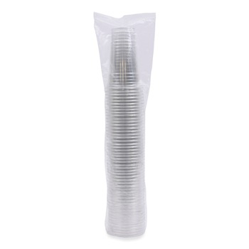 Boardwalk 24 oz. PET Plastic Cold Cups - Clear (50/Sleeve, 12 Sleeves/Carton)