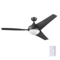 Ceiling Fans | Honeywell 51800-45 52 in. Remote Control Contemporary Indoor LED Ceiling Fan with Light - Espresso image number 0