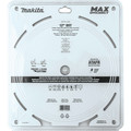 Miter Saw Blades | Makita B-66999 12 in. 80T Carbide-Tipped Max Efficiency Miter Saw Blade image number 4