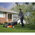 Push Mowers | Remington 11A-A2SD883 RM130 Trail Blazer 21 in./ 140cc Gas Push Lawn Mower with Side Discharge, Mulching and Rear Bag image number 7