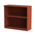 Office Filing Cabinets & Shelves | Alera ALEVA633032MC Valencia Series Two-Shelf 31-3/4 in. x 14 in. x 29-1/2 in. Bookcase - Medium Cherry image number 1