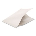 Office Jansan | Bagcraft 300421 7 in. x 6.75 in. Dubl Open Single-Serve Bags - White (8000/Carton) image number 0