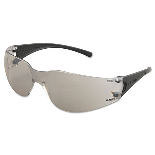 Eye Protection | KleenGuard 25638 Element Indoor/Outdoor Lens Safety Glasses - Black Frame/Clear Lens image number 0