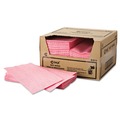 Office Jansan | Chix 8311 11.5 in. x 24 in. Wet Wipes - White/Pink (200/Carton) image number 1