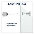 White Boards | Quartet G2418W 24 in. x 18 in. Infinity Magnetic Glass Marker Board - White Surface image number 3