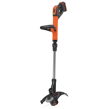 Black & Decker 20V MAX EASYFEED Lithium-Ion Brushed Cordless String Trimmer/Edger Kit (2 Ah)