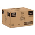 Food Trays, Containers, and Lids | Dart 206FBRHT1 6.41 in. x 9.22 in. x 3 in. ProPlanet Seal Compostable Molded Fiber Hinged Trays - Natural (200/Carton) image number 2