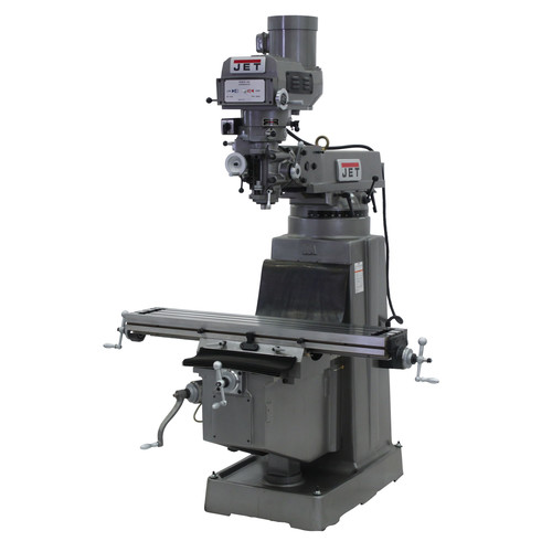 JET JTM-1050 230V Variable Speed Milling Machine with 3-Axis Newall DP700 DRO (Knee) image number 0