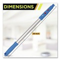 Cleaning Tools | Gritt Commercial GRI131 Pro Window Washing Kit with Swivel Window Squeegee and 20-in Pole, 14-in Wide Blade image number 6