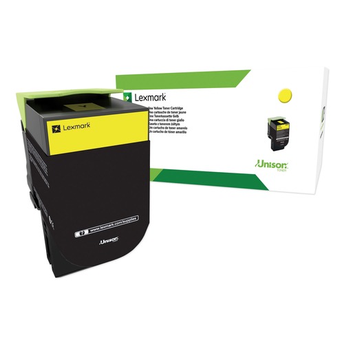 Ink & Toner | Lexmark 24B6010 24B6010 3,000 Page-Yield High-Yield Toner - Yellow image number 0
