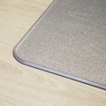 Office Jansan | Floortex ECM121525ER Cleartex MegaMat 46 in. x 60 in. Heavy-Duty Polycarbonate Mat for Hard Floor/All Carpet - Clear image number 6