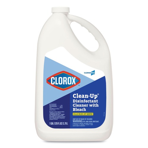 All-Purpose Cleaners | Clorox 35420 128 oz. Fresh Clean-Up Disinfectant Cleaner with Bleach image number 0