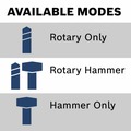 Rotary Hammers | Factory Reconditioned Bosch GBH18V-26K25-RT 18V Brushless Lithium-Ion 1 in. Cordless SDS-Plus Bulldog Rotary Hammer Kit with 2 Batteries (4 Ah) image number 4