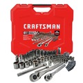 Hand Tool Sets | Craftsman CMMT82335Z1 (81-Piece) Gunmetal Chrome Mechanics Tool Set image number 0